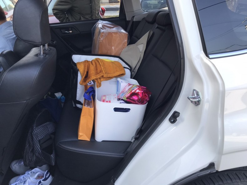 内装後方シート