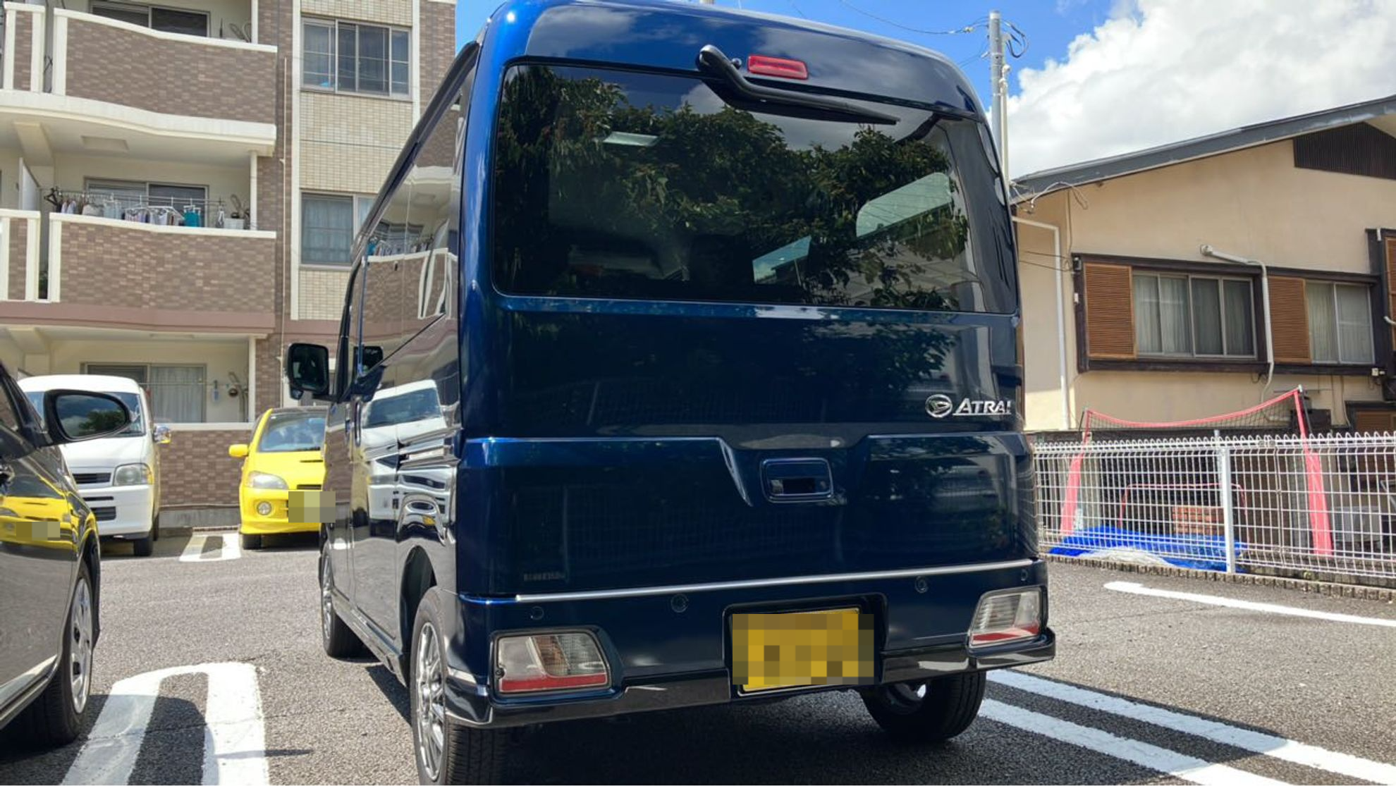 外装左後方