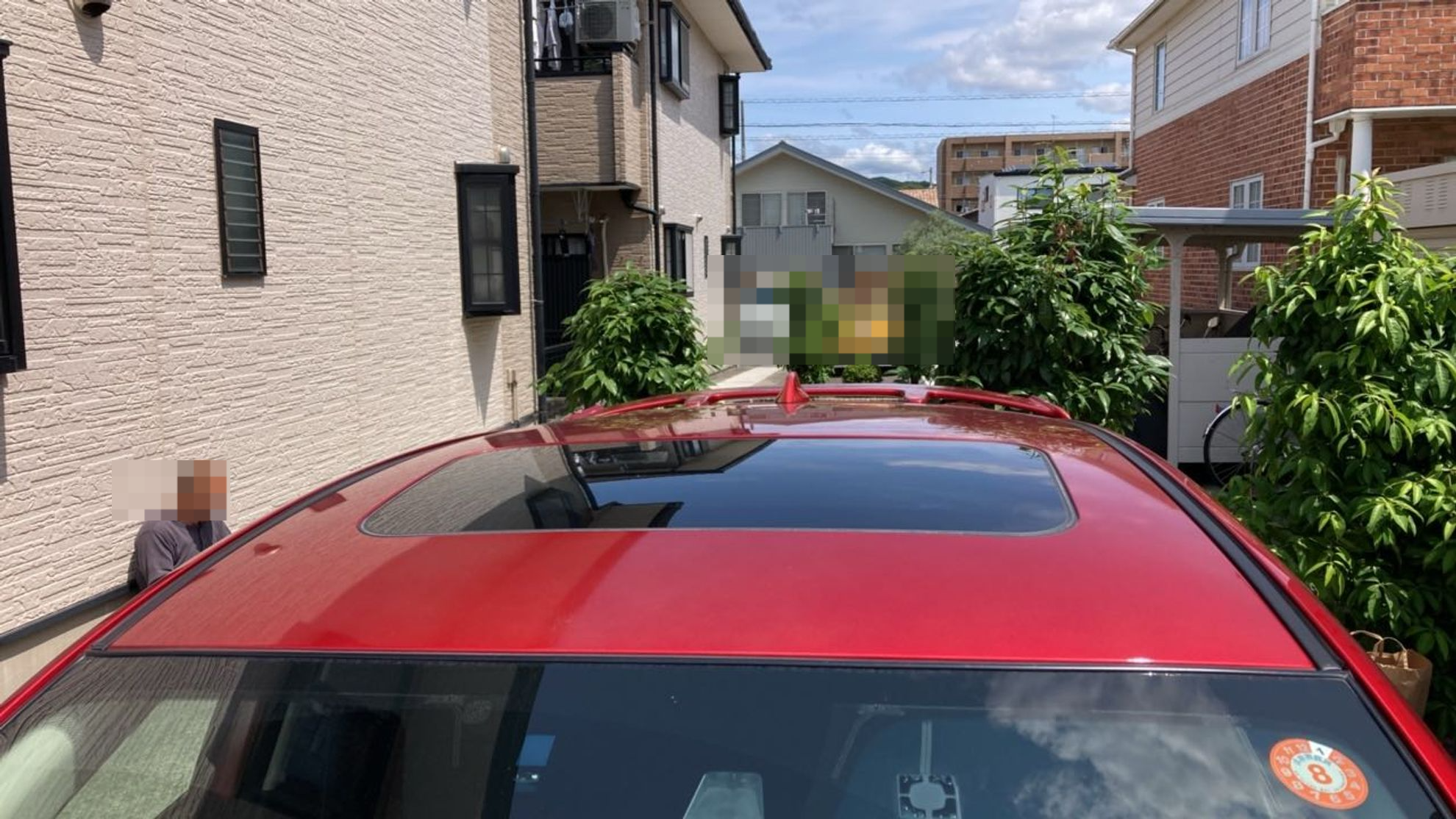正面ルーフ