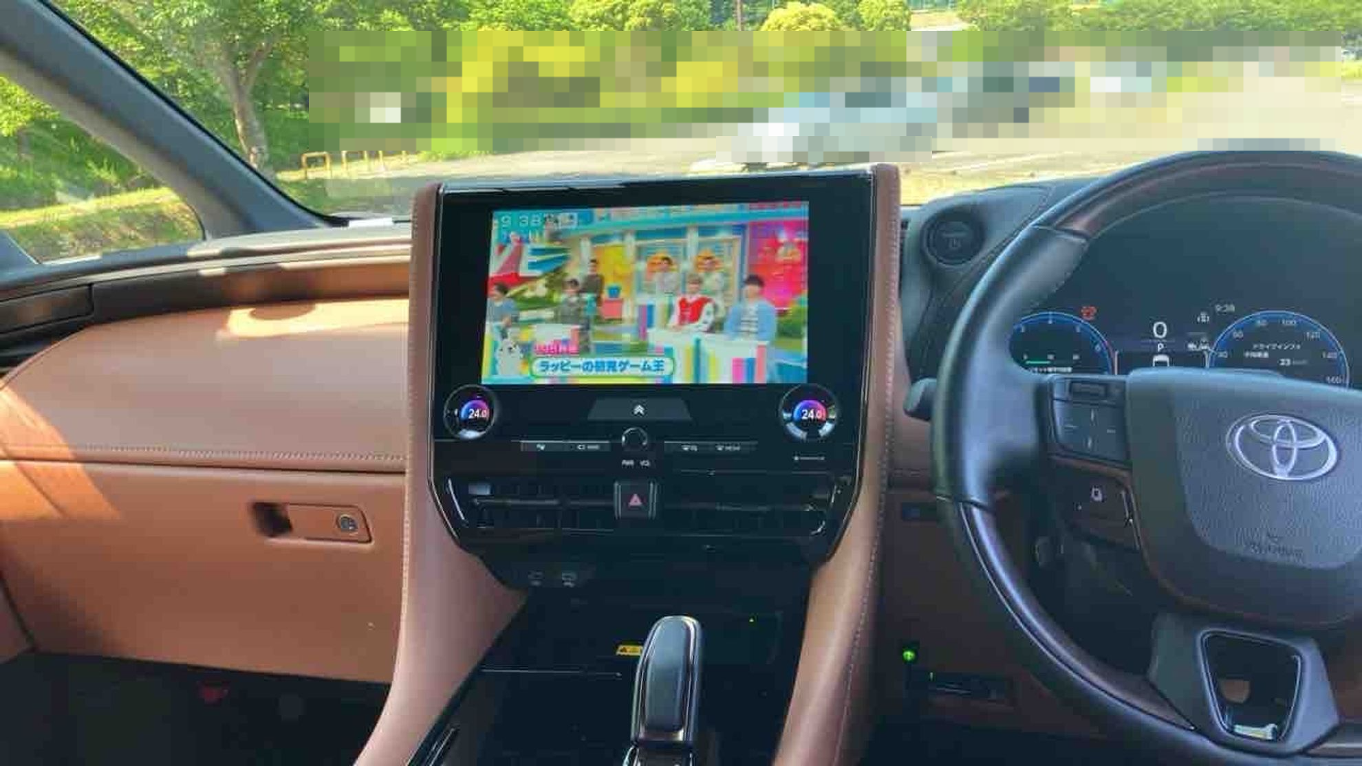 内装インパネ全体