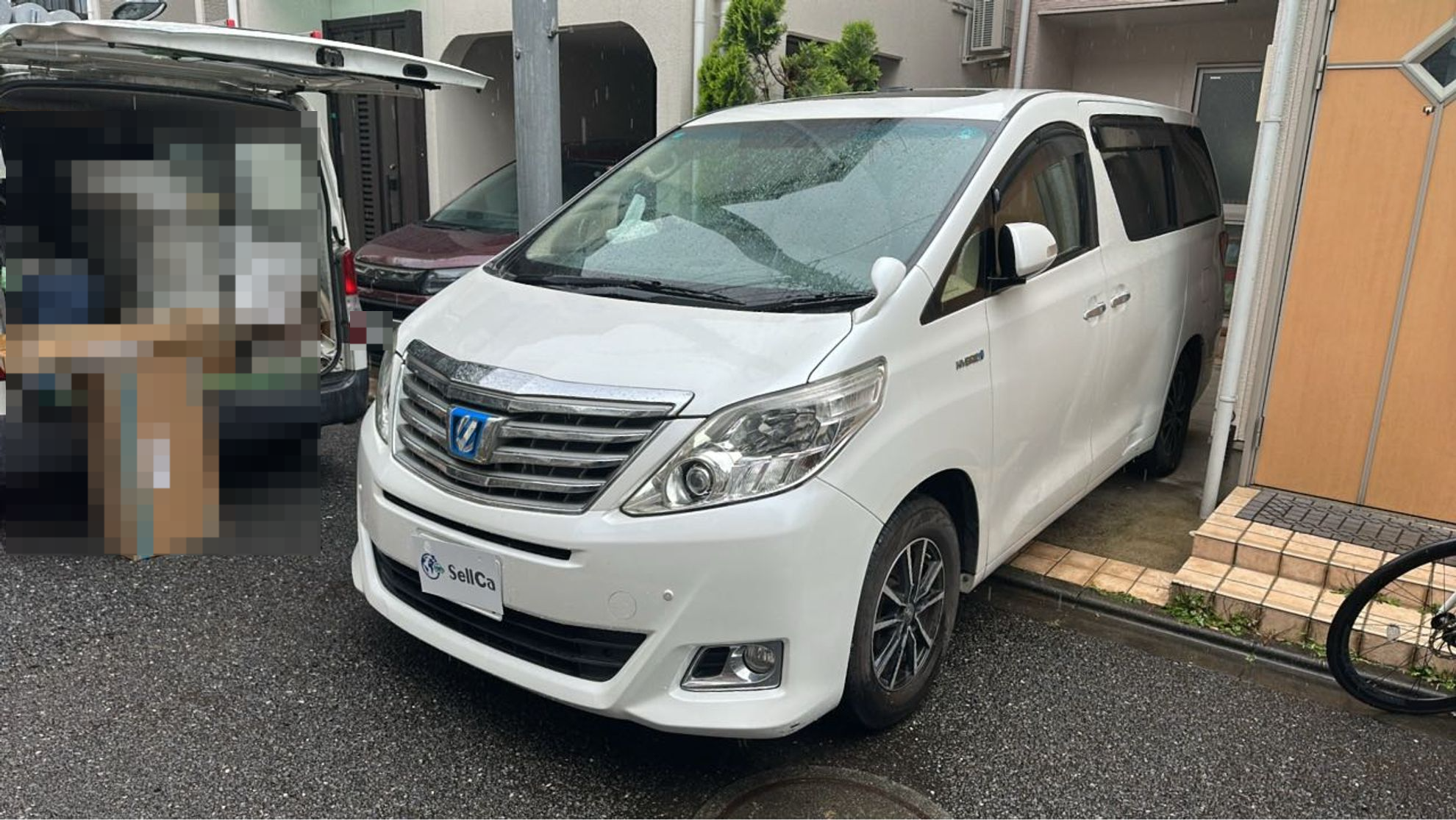 トヨタ アルファードハイブリッドの売買実績画像