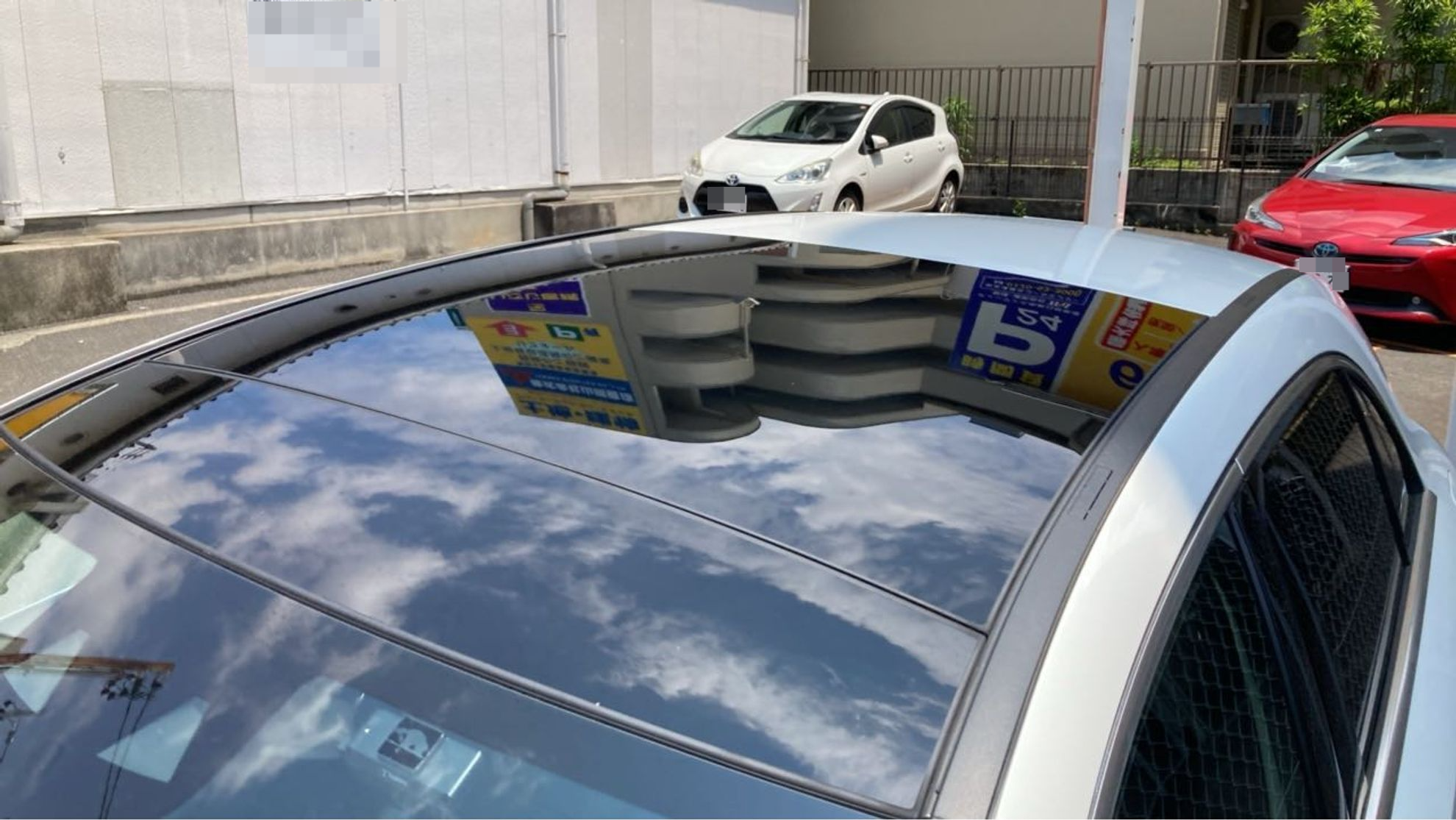 正面ルーフ