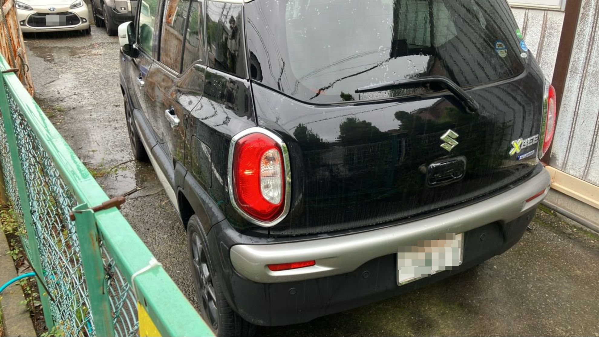 外装左後方