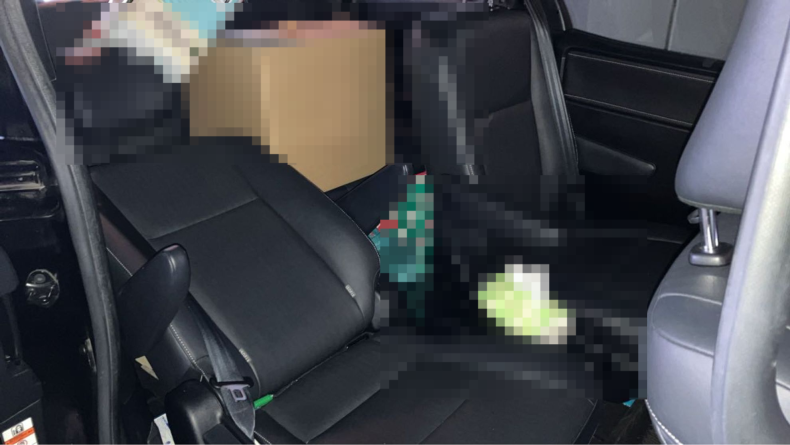 内装後方シート