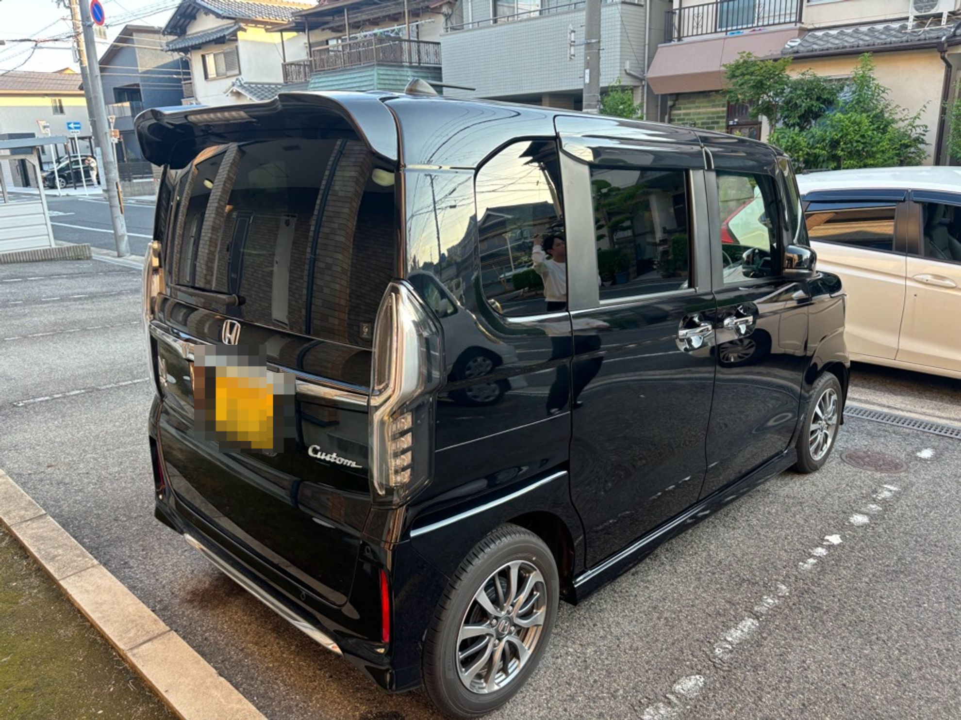 外装右後