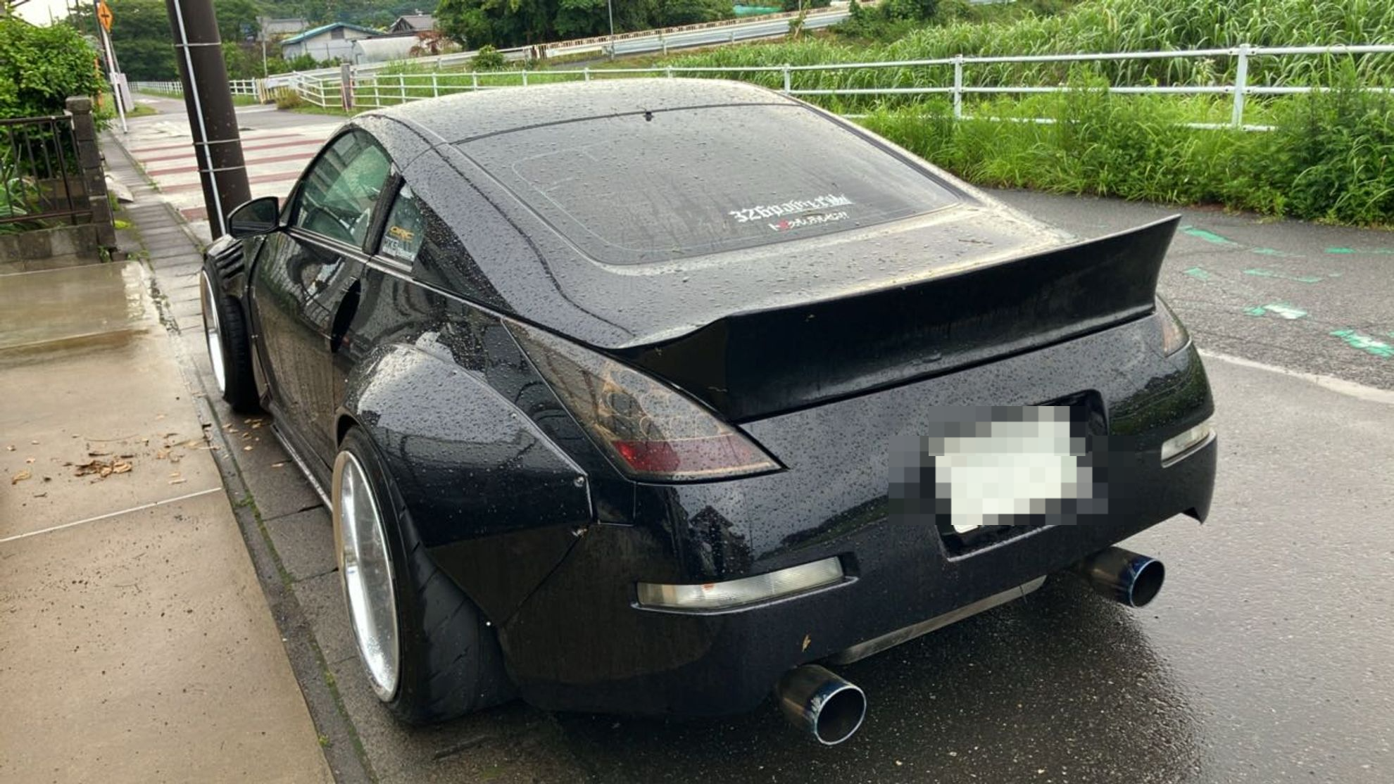 外装左後方