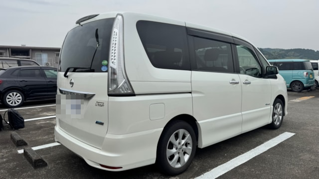 外装右後