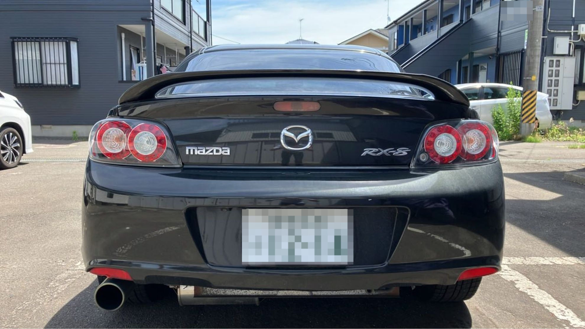 外装後方