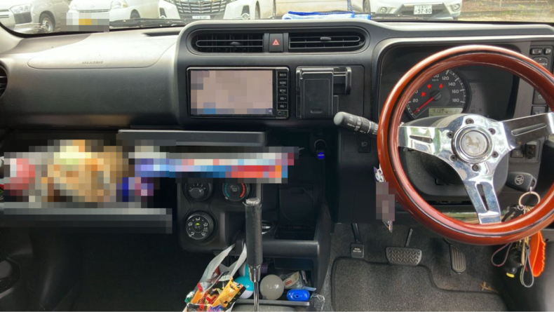 内装インパネ全体