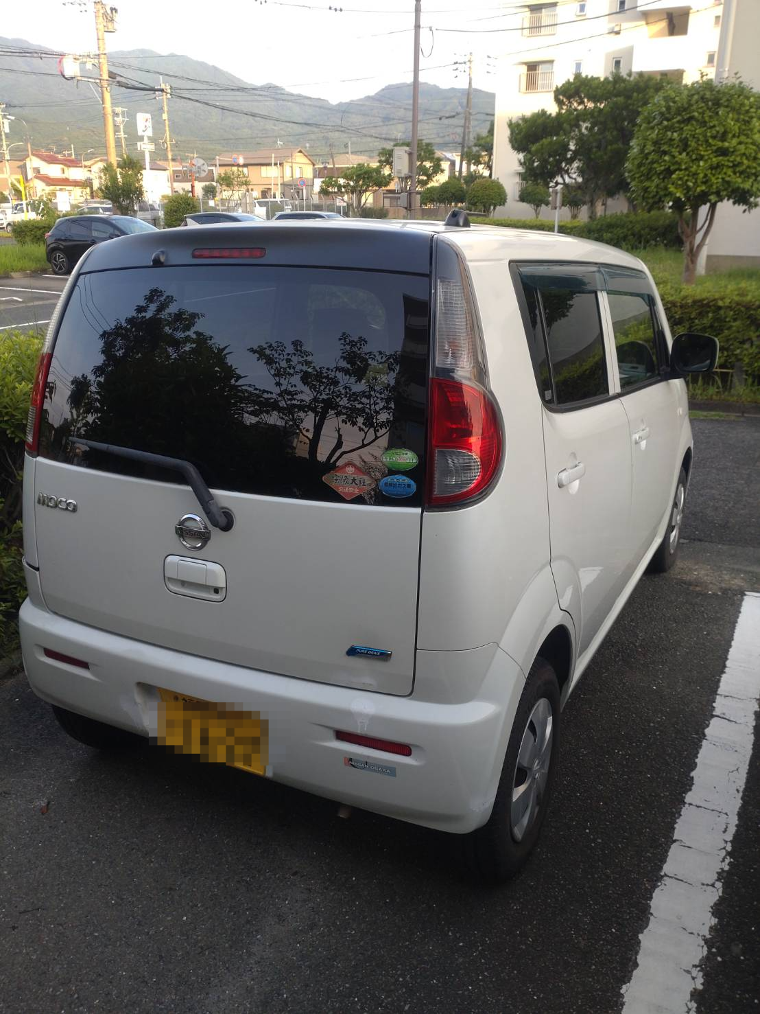 外装右後