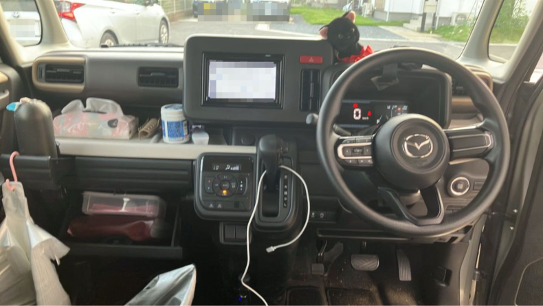 内装インパネ全体