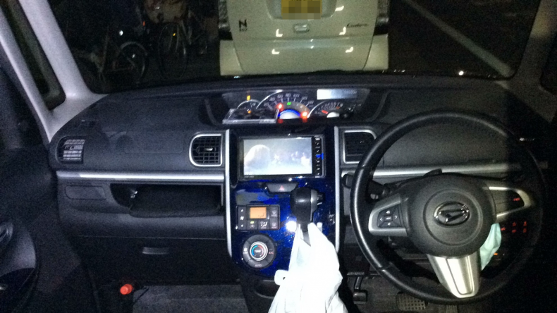 内装インパネ全体