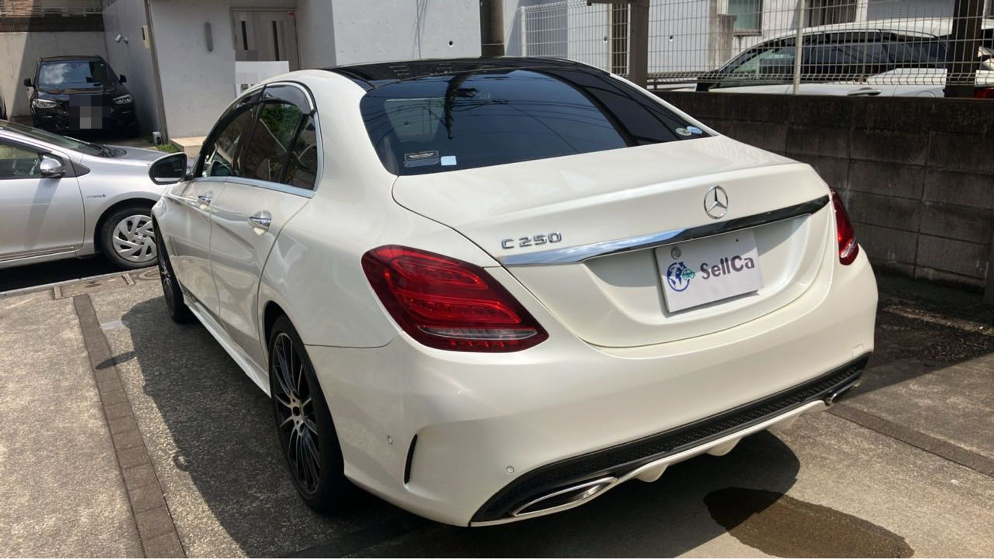 外装左後方