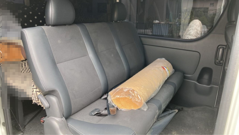 内装後方シート