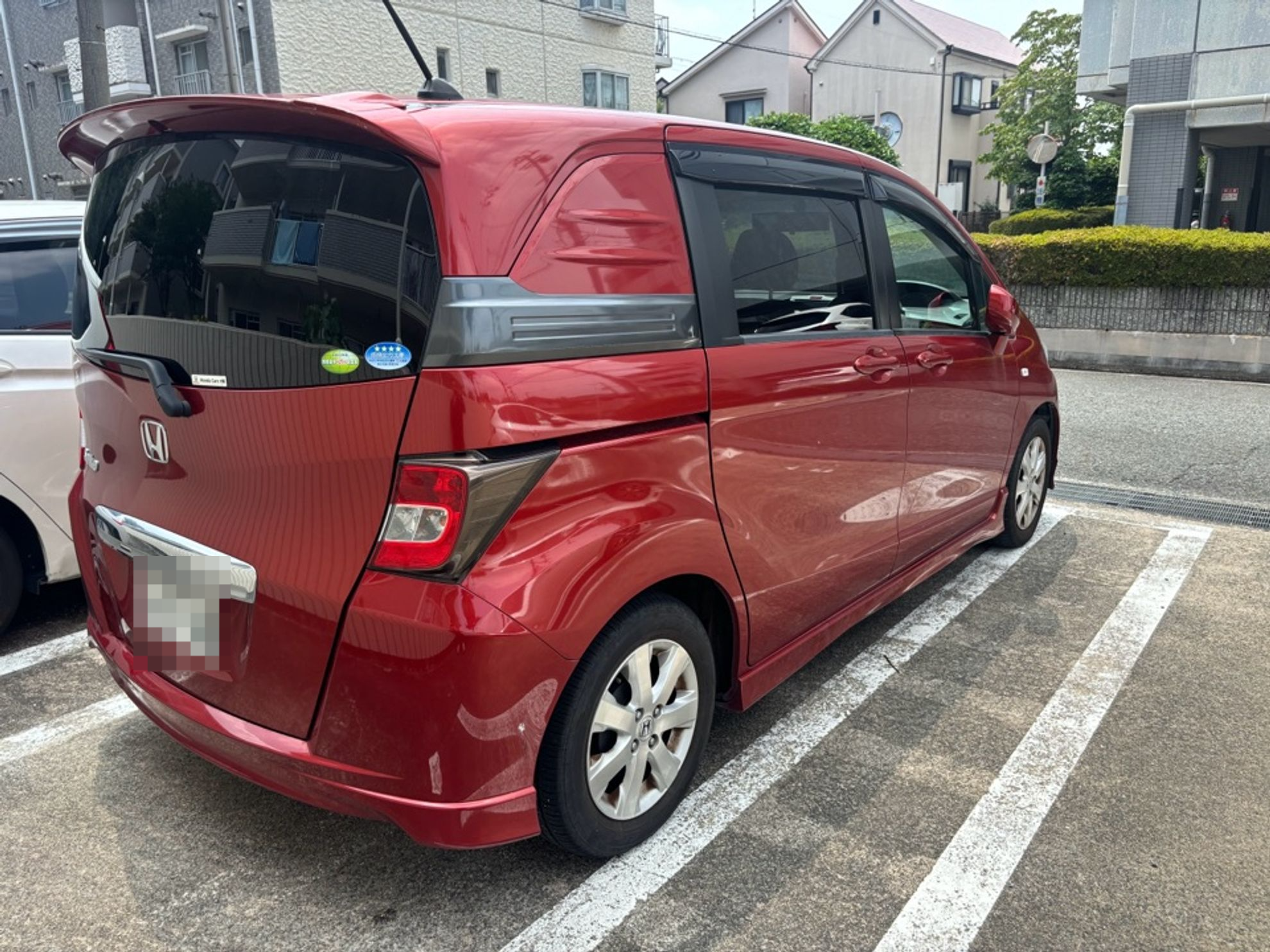 外装右後