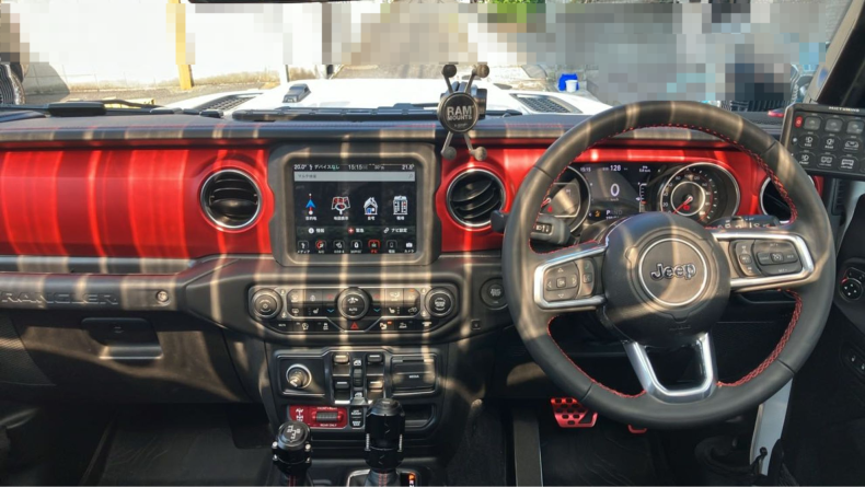 内装インパネ全体