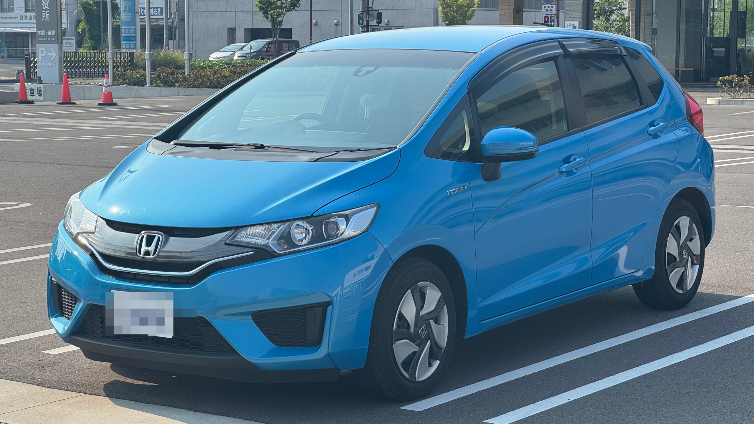 ホンダ フィットハイブリッドの売買実績画像