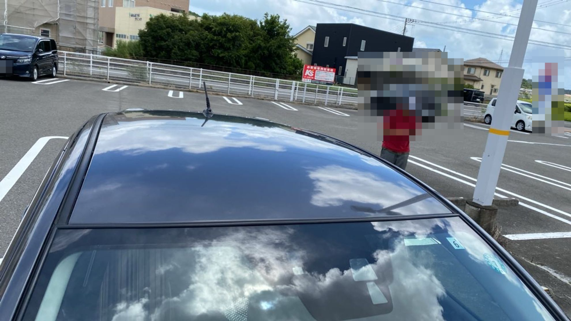 正面ルーフ