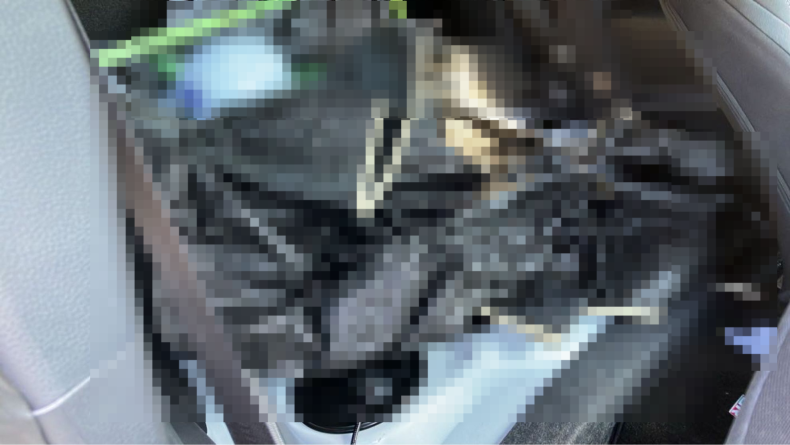 内装後方シート