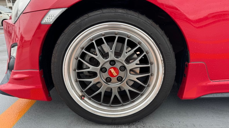 タイヤホイール後