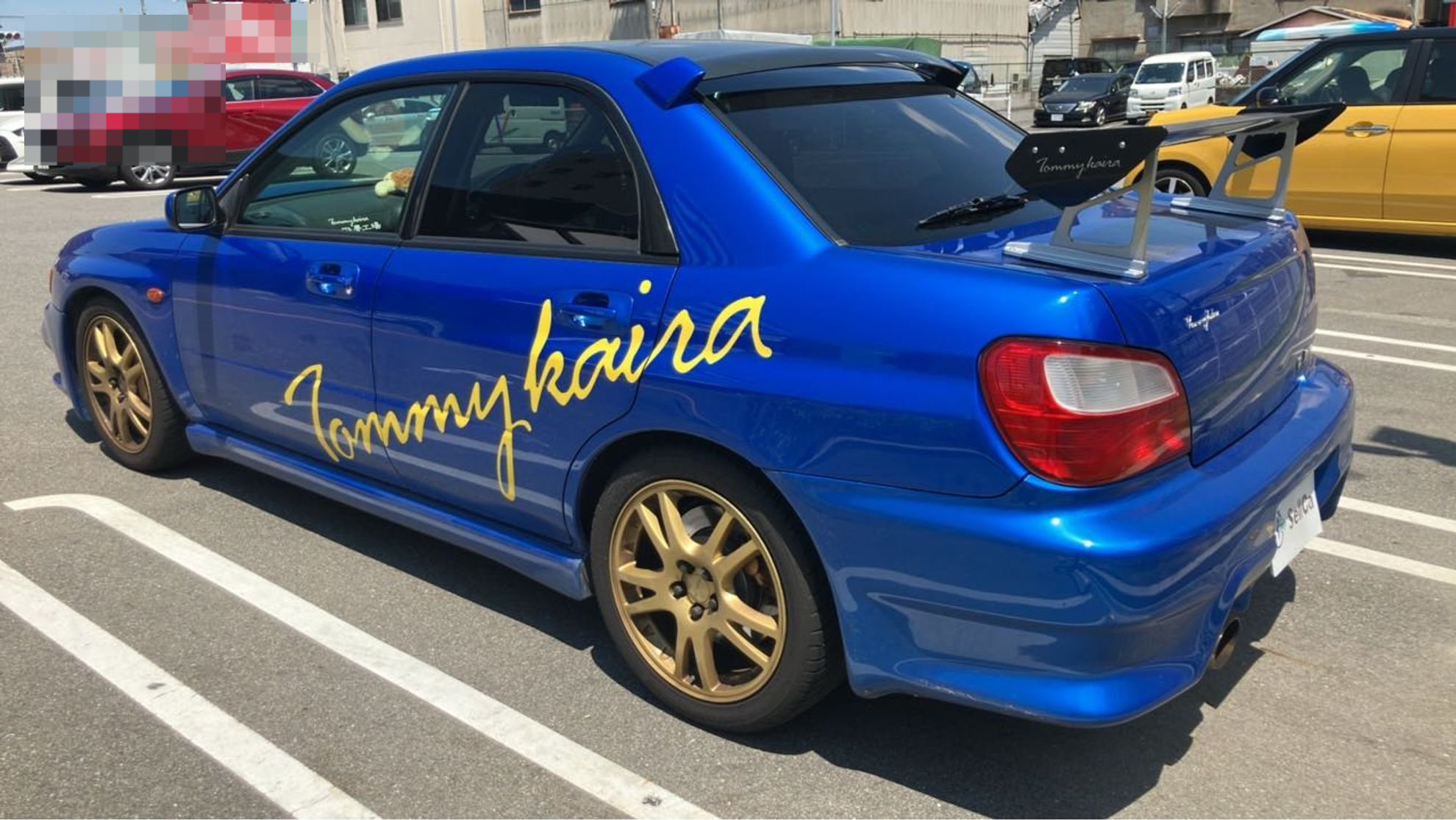 外装左後方