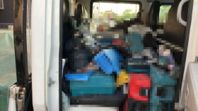 内装後方シート