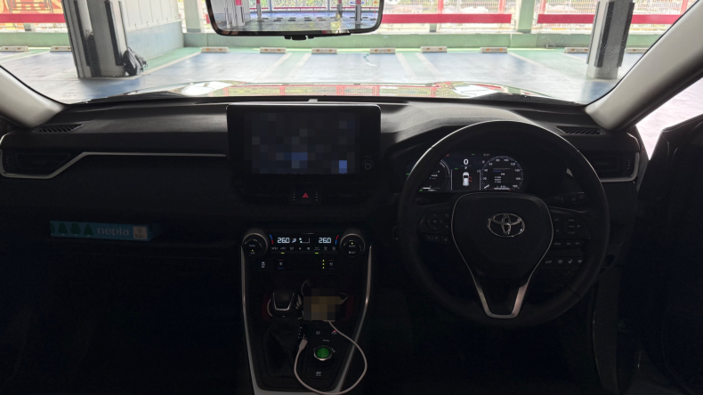 内装インパネ全体