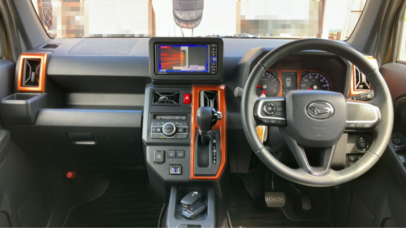 内装インパネ全体