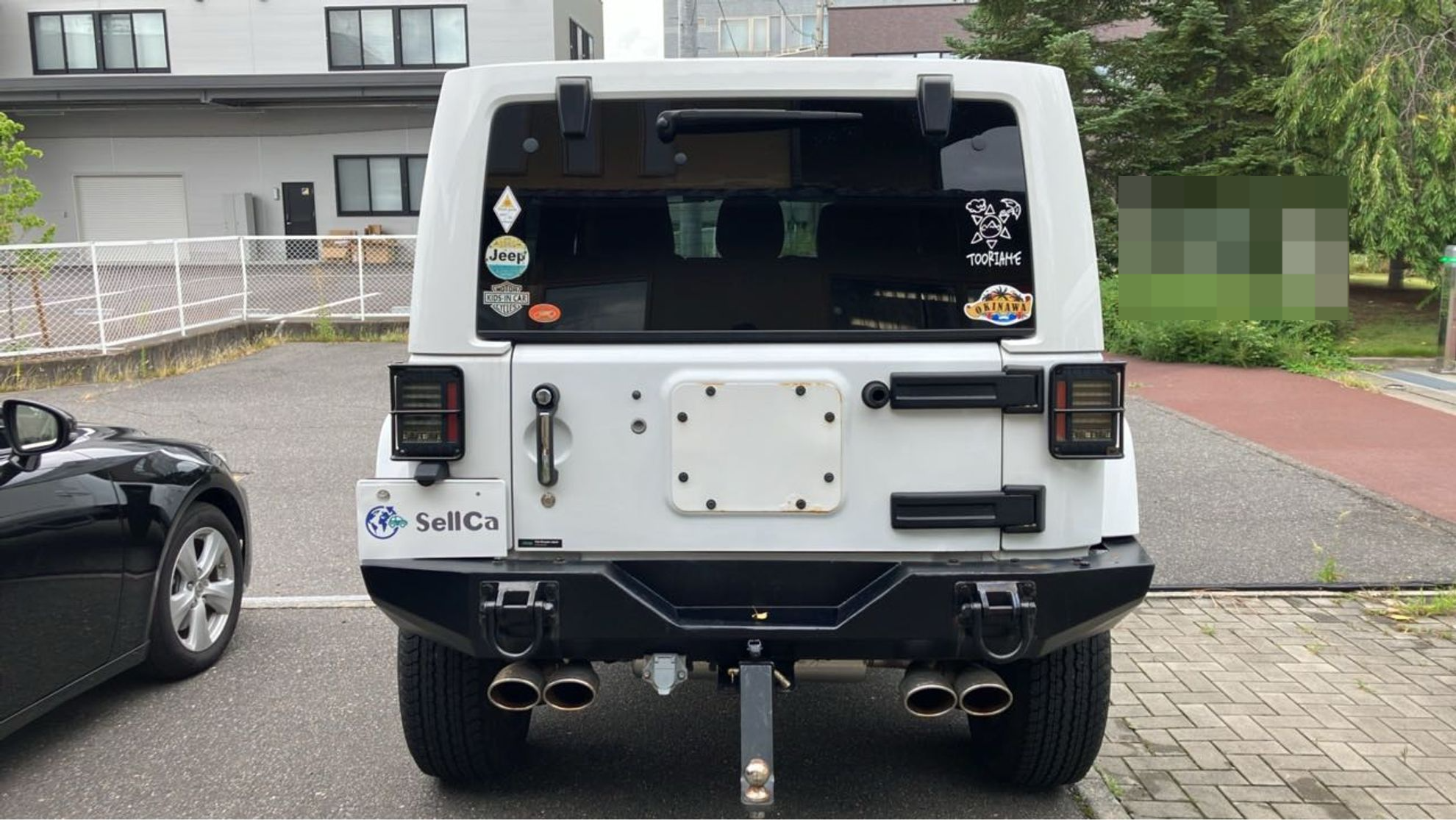 外装後方