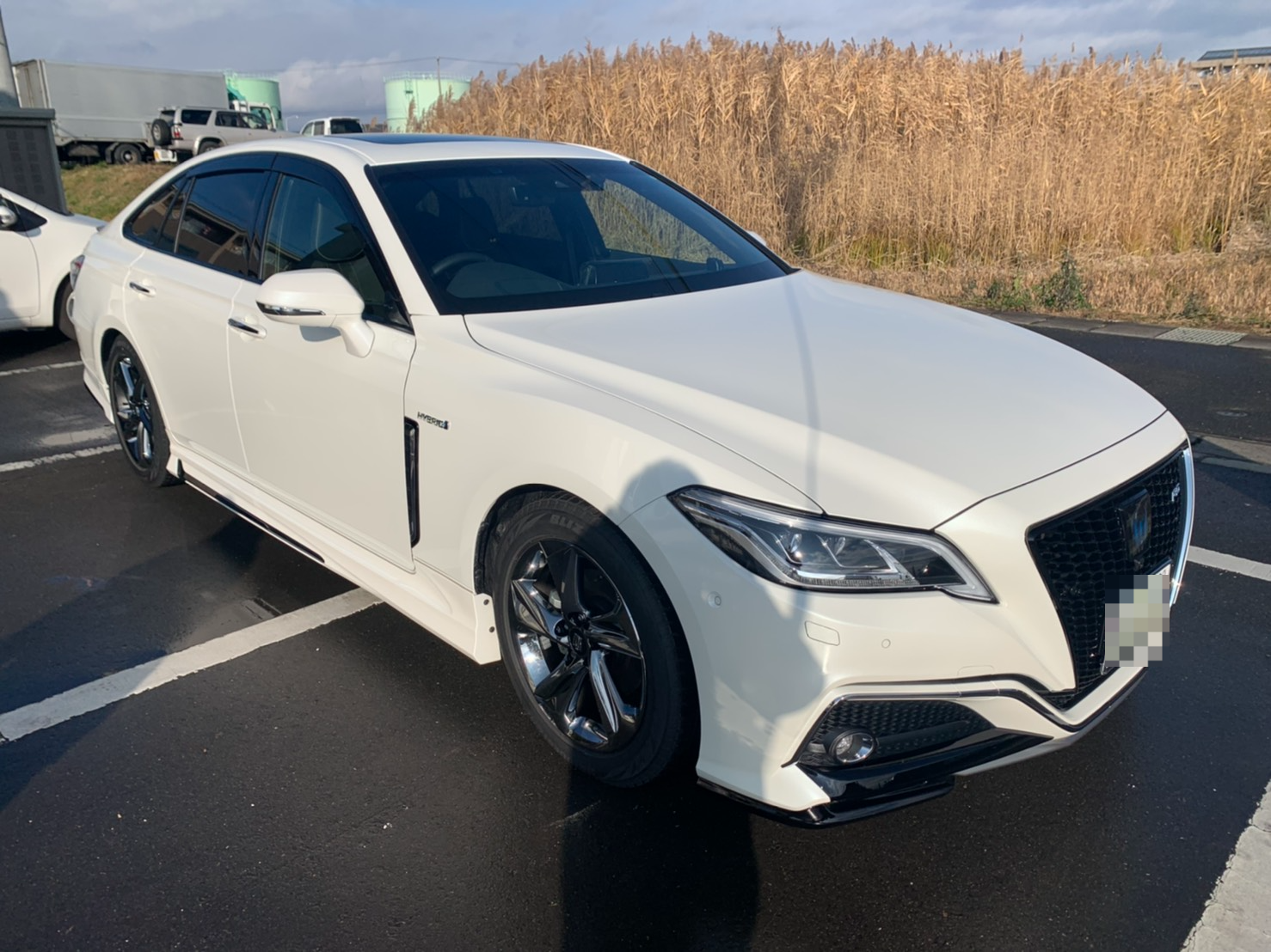 トヨタ クラウンハイブリッドの売買実績画像