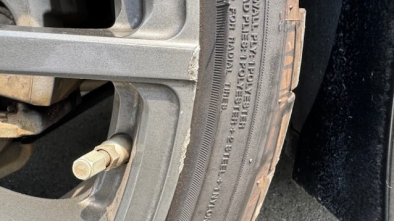 タイヤホイール後