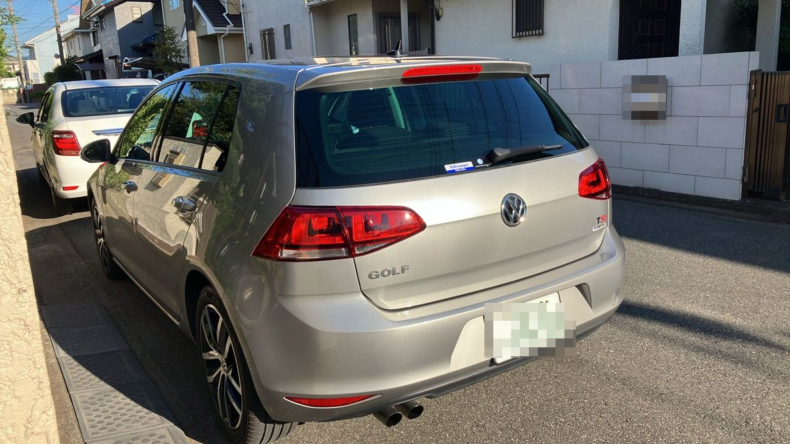 外装左後方