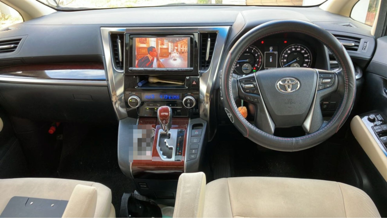 内装インパネ全体