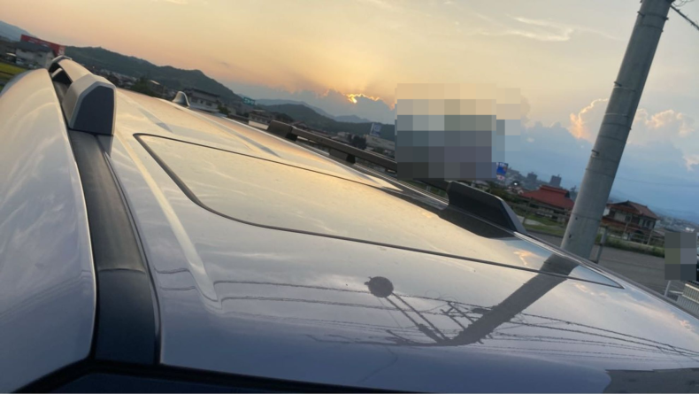 正面ルーフ