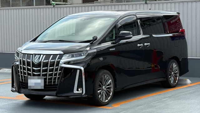 トヨタ アルファードハイブリッドの売買実績画像