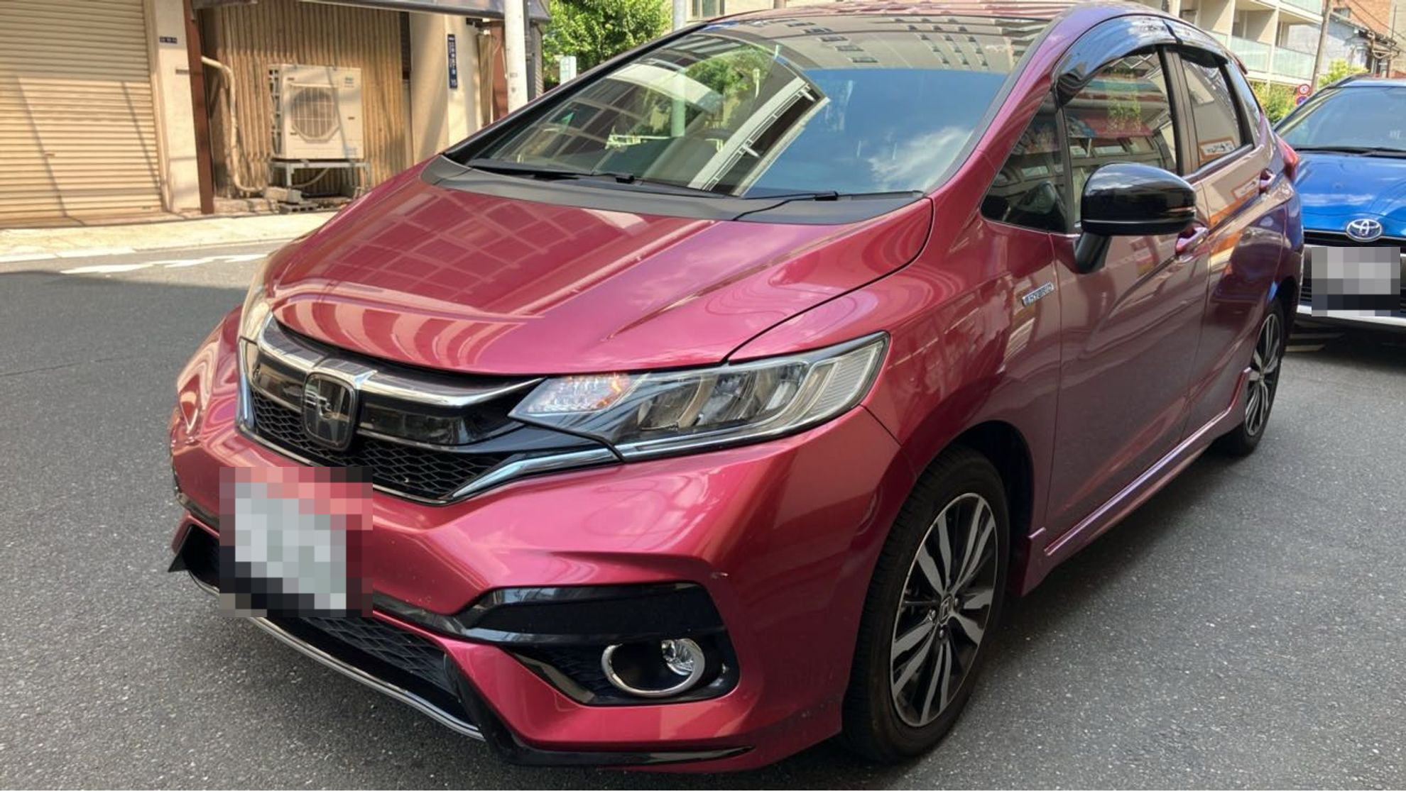 ホンダ フィットハイブリッドの売買実績画像