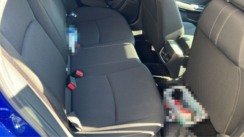 内装後方シート