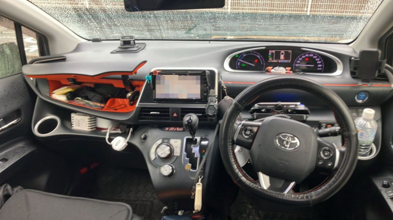 内装インパネ全体