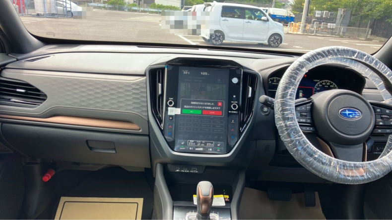 内装インパネ全体