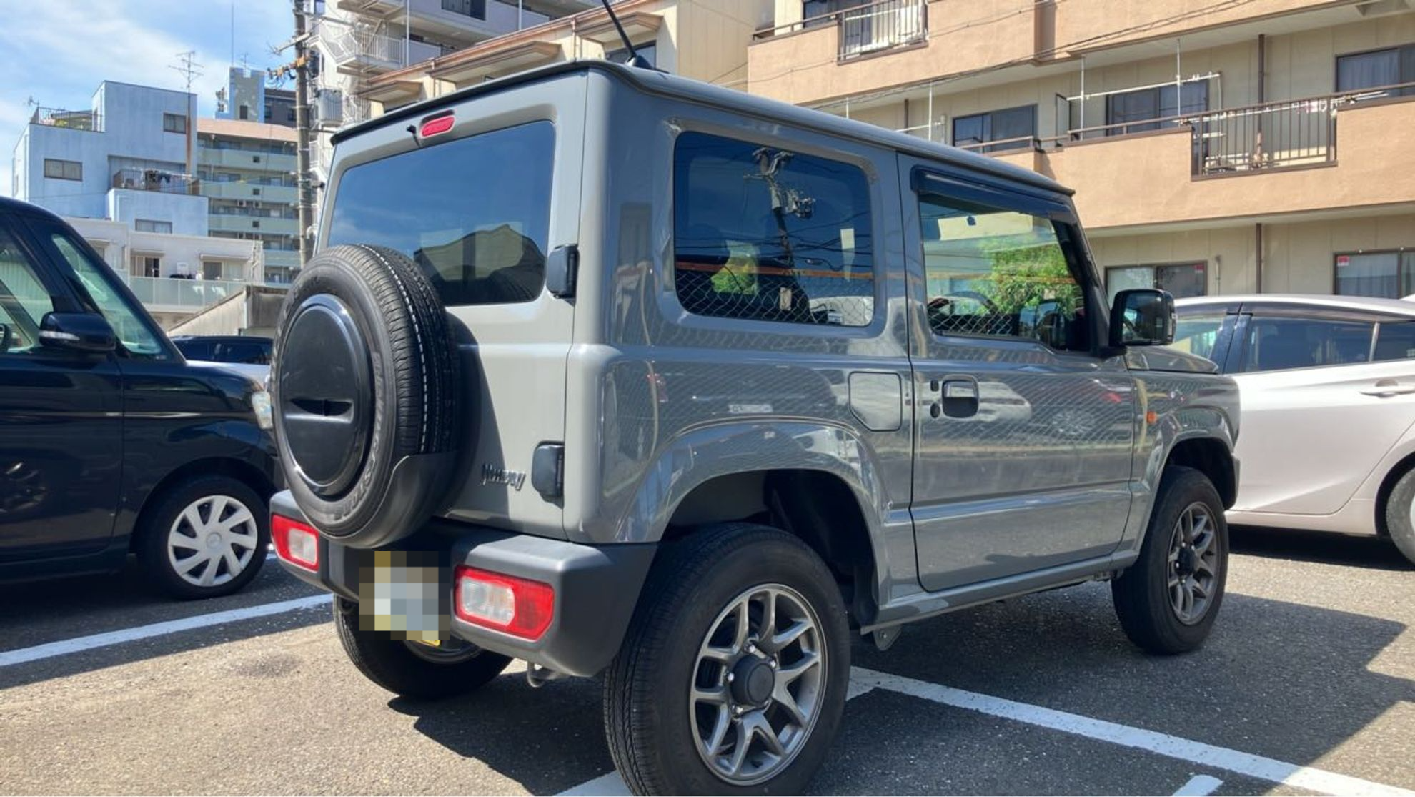 外装右後