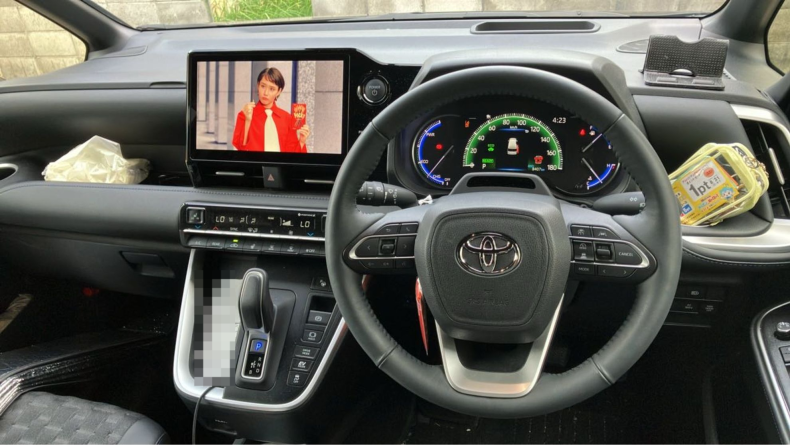 内装インパネ全体