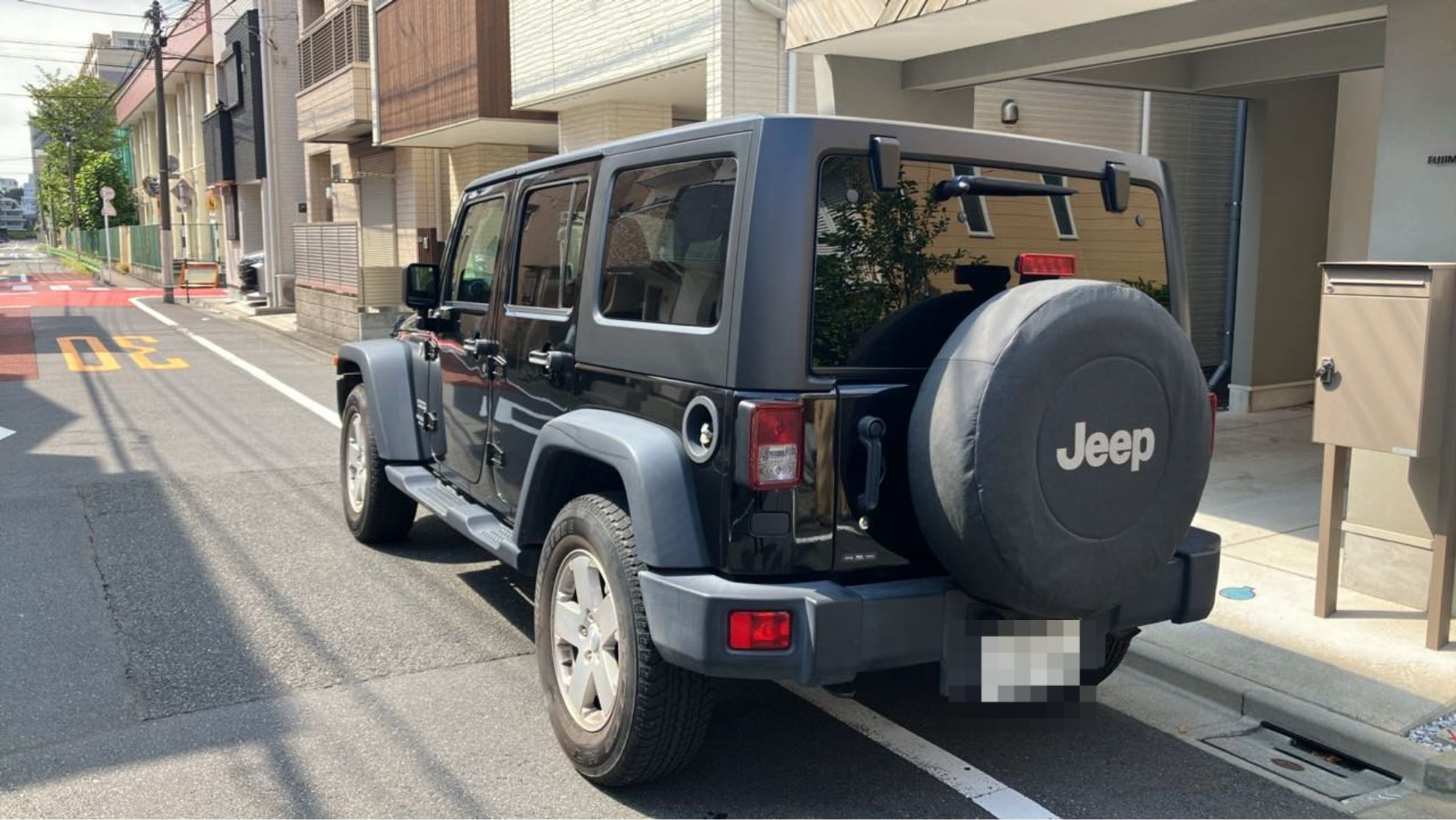 外装左後方