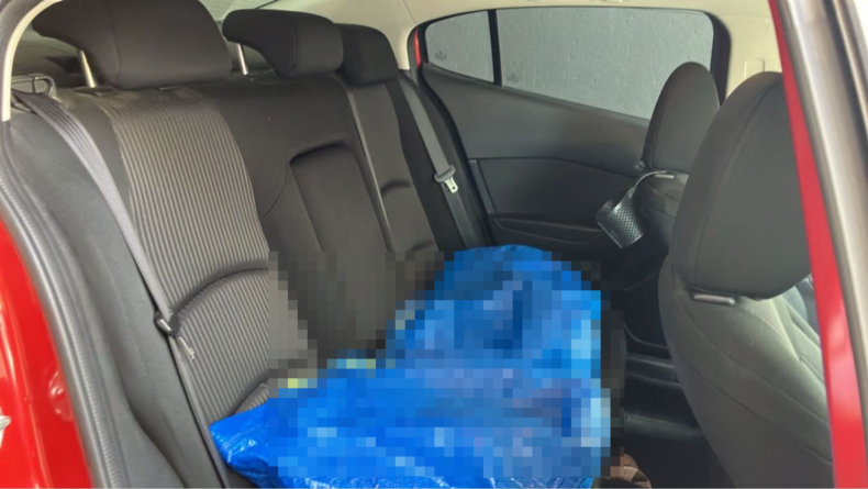 内装後方シート