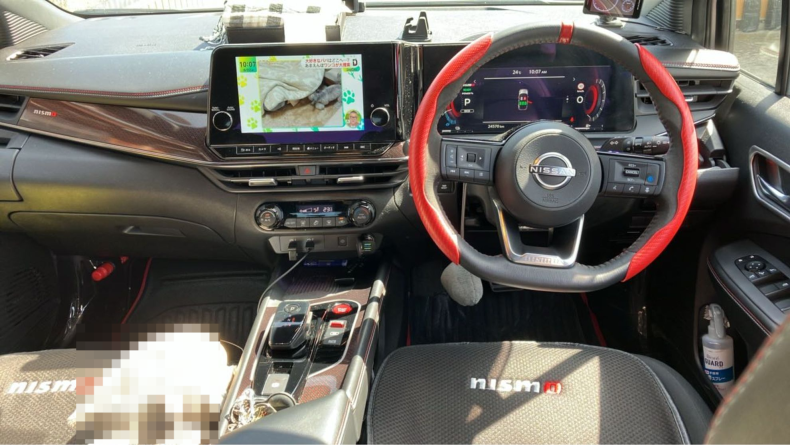 内装インパネ全体