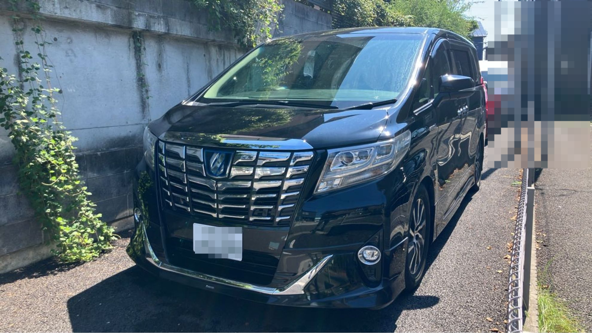 トヨタ アルファードハイブリッドの売買実績画像