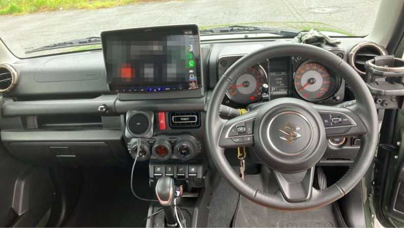 内装インパネ全体