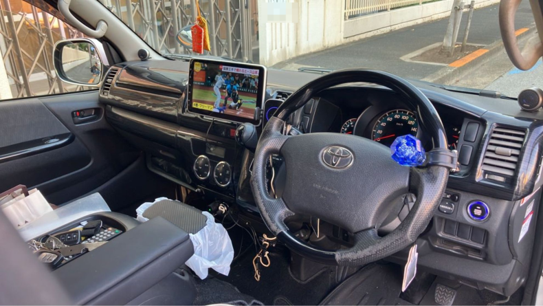 内装インパネ全体