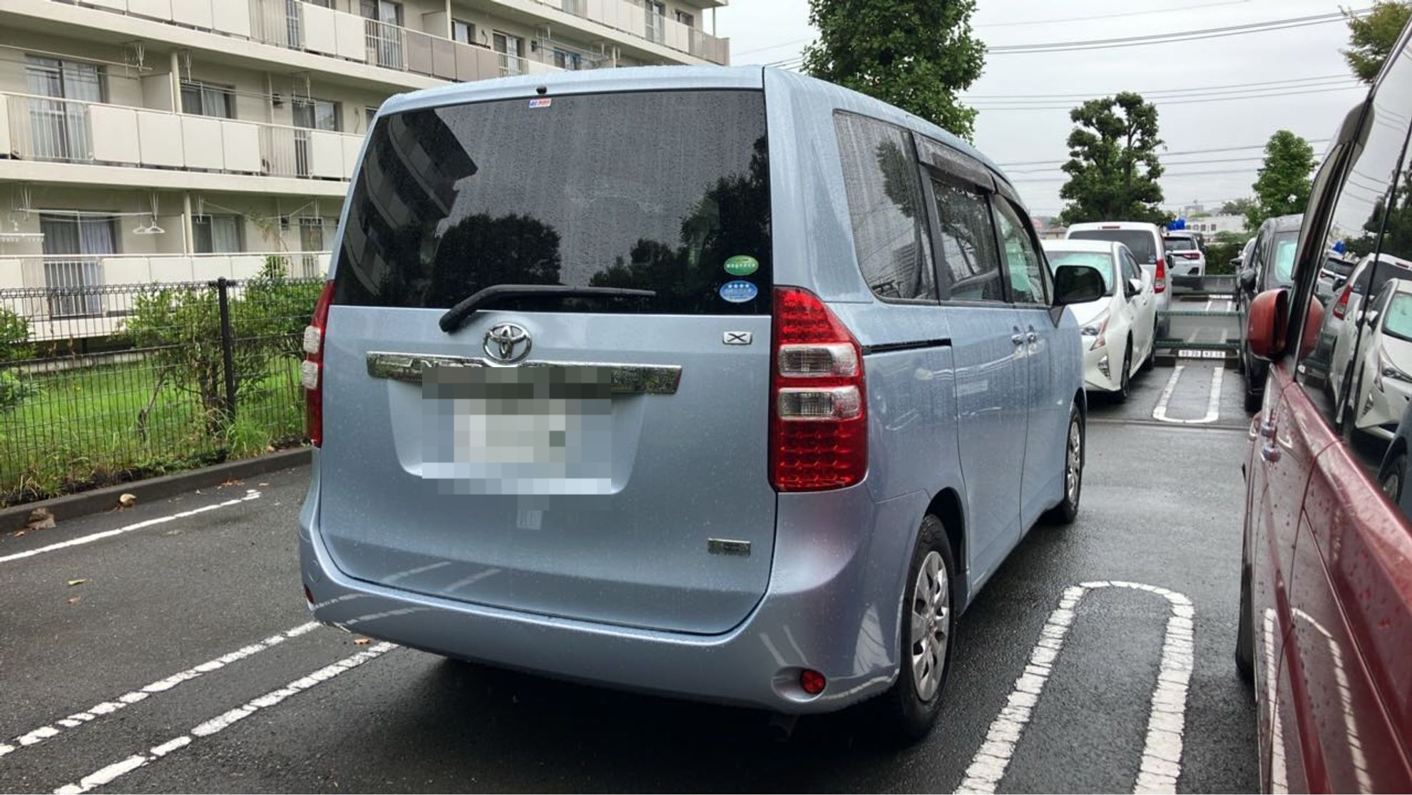 外装右後