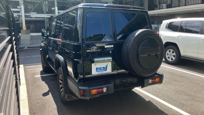 外装左後方