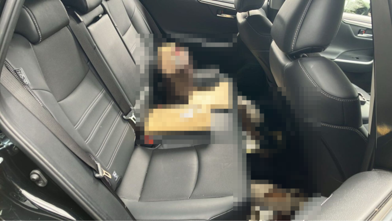 内装後方シート